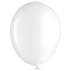 Classic White 5-inch Latex Balloons - 50-ct - Case of 72
