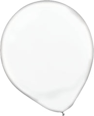 Clear Round Latex Balloons, 5-inch, 50-ct - Case of 72