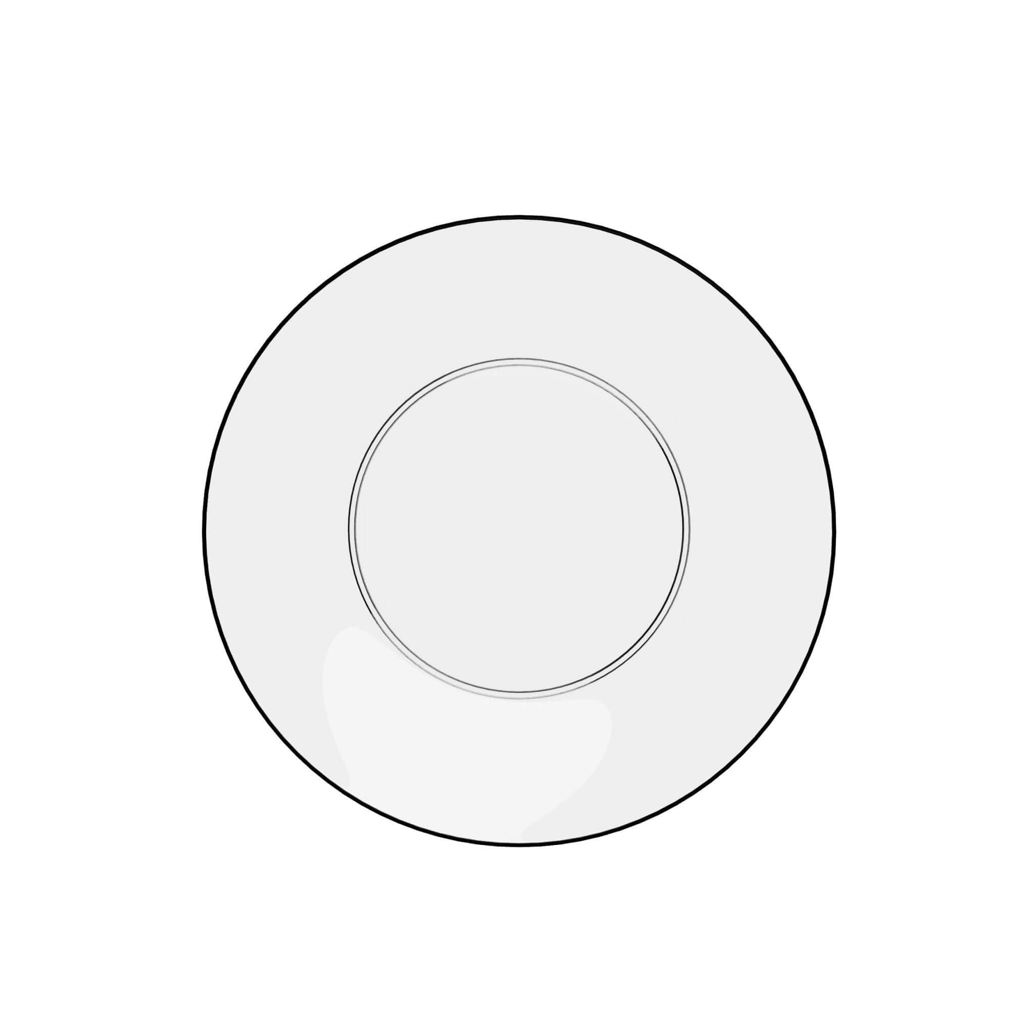 Sample Pack - Trendables Assorted Plates - 1 Large, 1 Small Each
