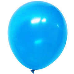 12 In. Turquoise Latex Balloons | 50 Count