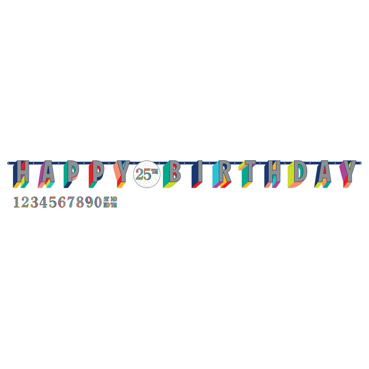Here's to Your Birthday Banner Kit - Pack of 6