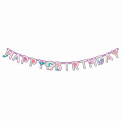 Mermazing Birthday Banner - Add Personalized Age - Pack of 3
