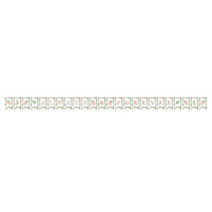 Always & Forever Pennant Garland, Blue/Pink, 15-foot, Floral Greenery - Case of 72