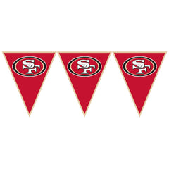 San Francisco 49ers NFL Pennant Banner - Case of 48