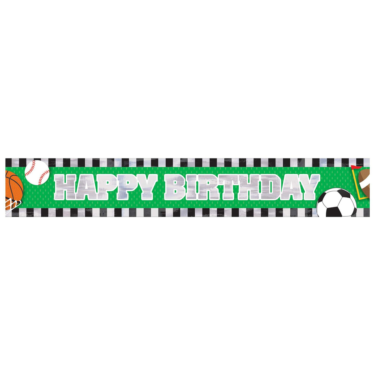 All-Star Sports Birthday Banner - Pack of 3