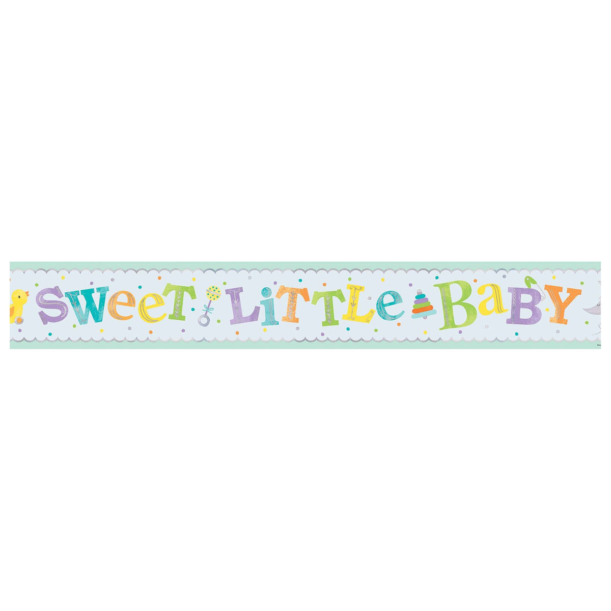 Sweet Little Baby Baby Shower Banner - Case of 120