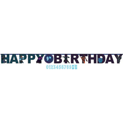 Disney Marvel Black Panther Customizable Birthday Banner, Black, 10.5-ft - Pack of 6