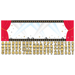 Giant Hollywood Personalized Banner Kit - Pack of 12