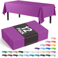 Magenta Table Cover | 12 Pack