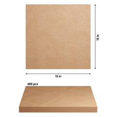 15 In. x 15 In. Kraft Paper | 480 Sheets