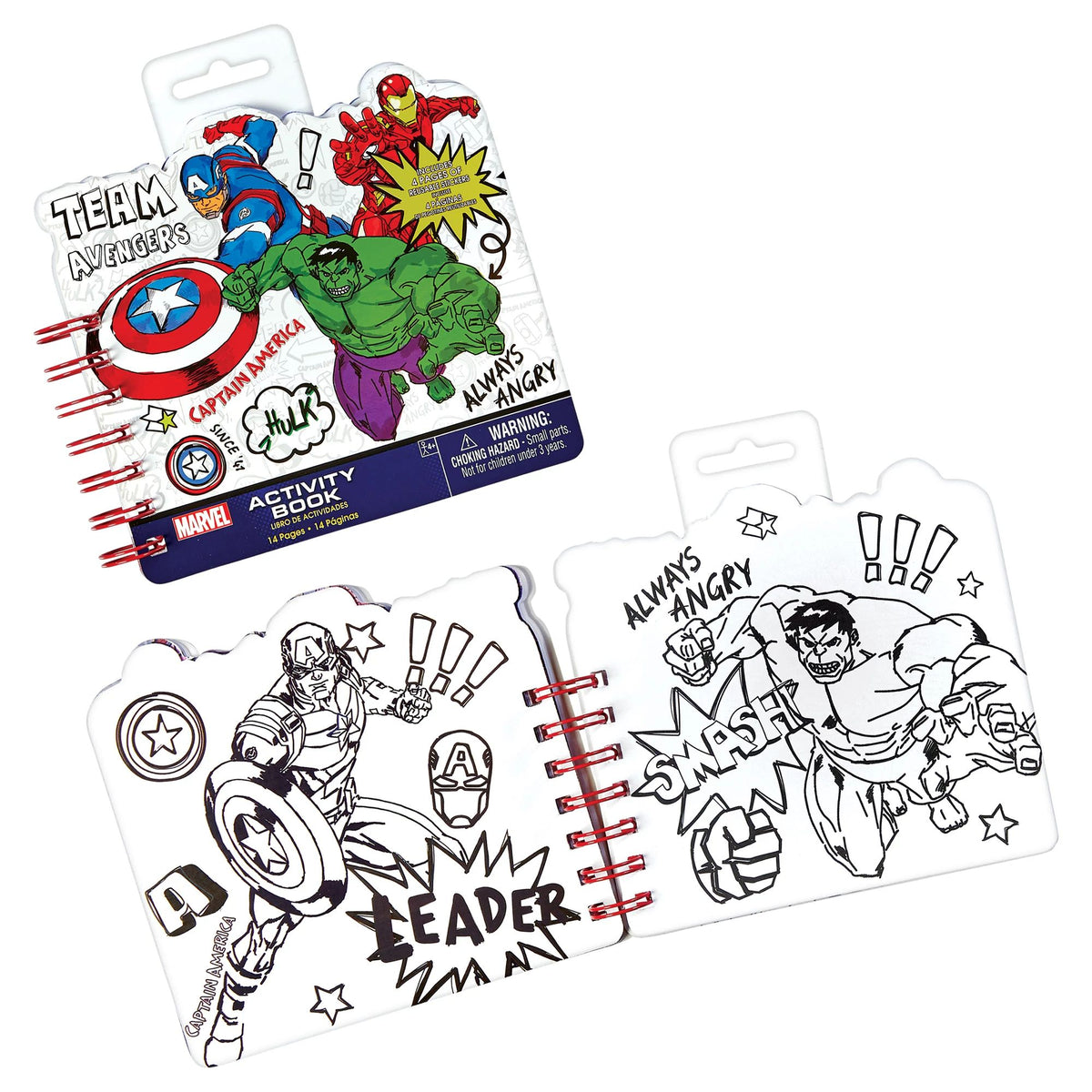 Disney Marvel Avengers Activity Book, 14 Pages - Case of 96