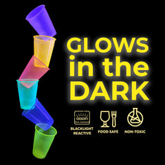 16 Oz. Assorted Neon Glow Cups | 720 Count
