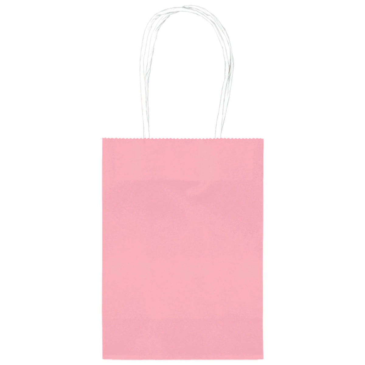 Pink Kraft Paper Gift Bag, 5 inch - Case of 96