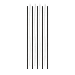 Sparkling Black & White Birthday Candle Set - Pack of 36