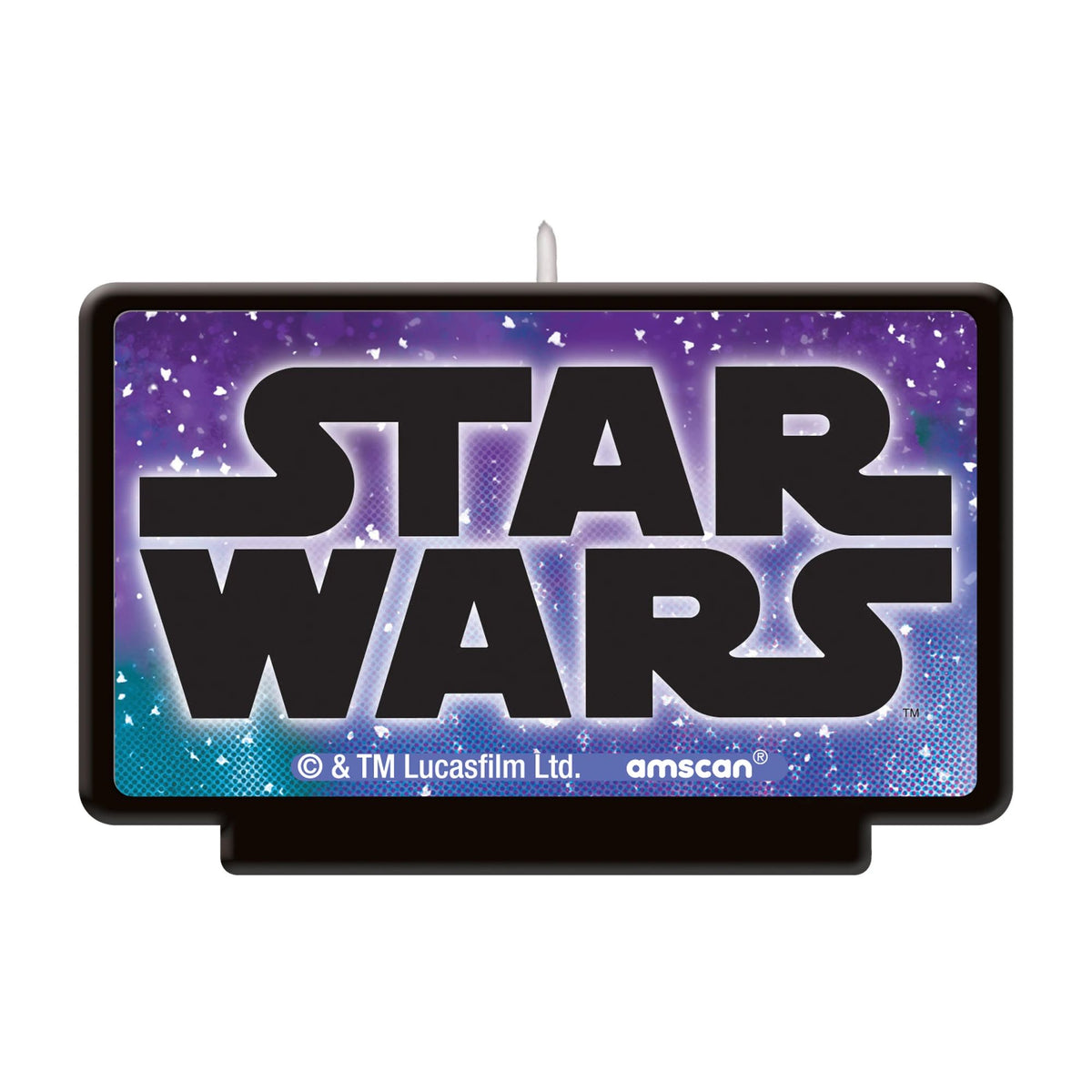Star Wars Galaxy of Adventures Rectangle Wax Candle, Purple/Blue, 4-inch - Pack of 6