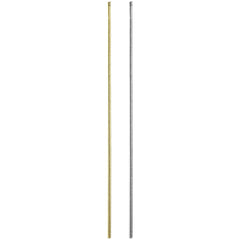 Glitter Slim Wax Candles, Silver/Gold, 8-inch, 2-ct - Pack of 36