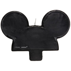 Disney Mickey Mouse Ears Candle, Black, 4.5-inch - Pack of 6
