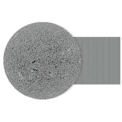 Crepe Paper Streamer, Silver, 200-foot - Case of 48
