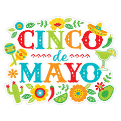 Cinco de Mayo Cutout - Case of 72