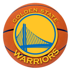 Golden State Warriors 12 Basketball Cutout - Pack of 3