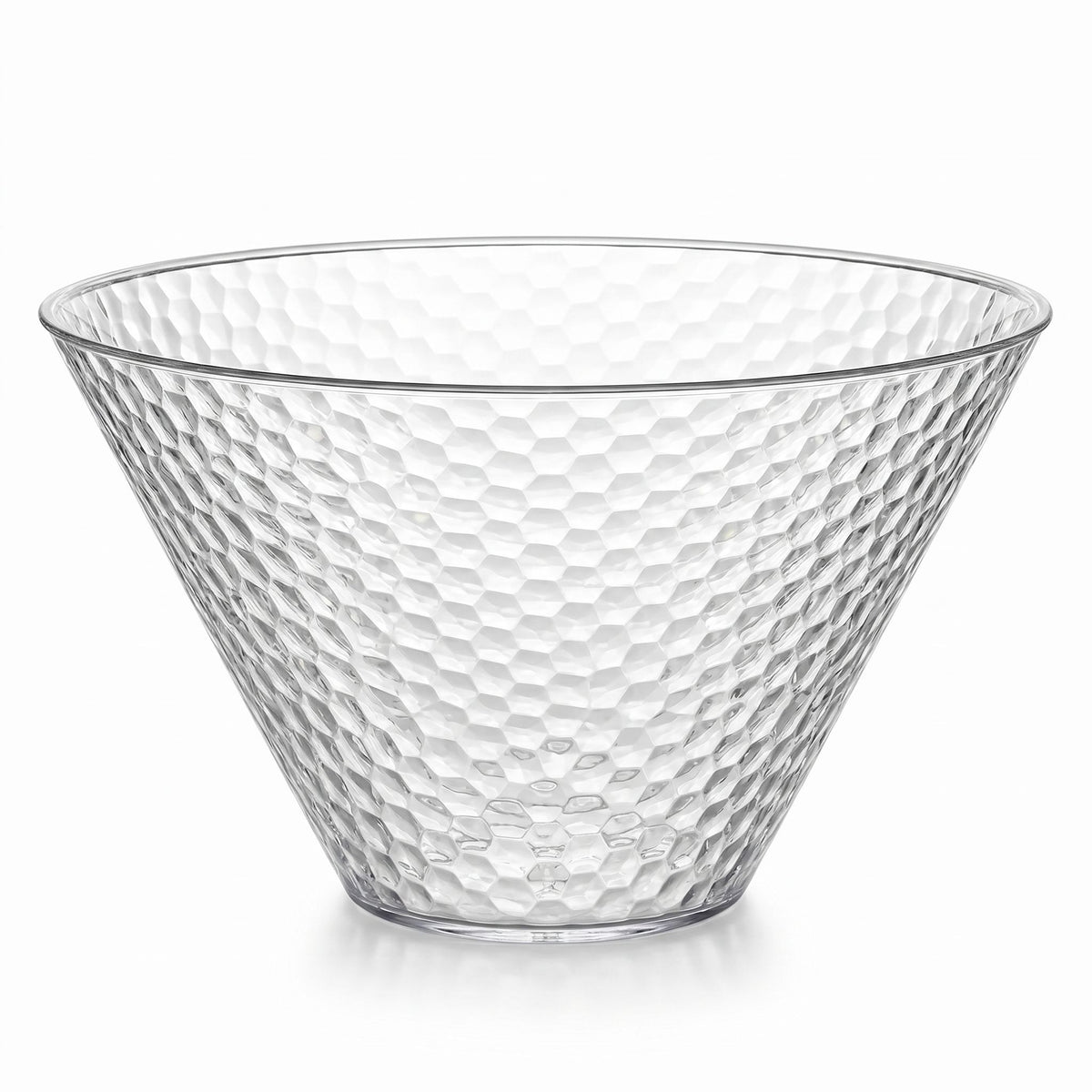 196 Oz. Hammered Serving Bowl | 4 Count