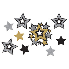 Hollywood Star Cutouts, 30-ct - Case of 48