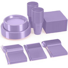 182 Piece Combo Set - Service For 26 - Lavender