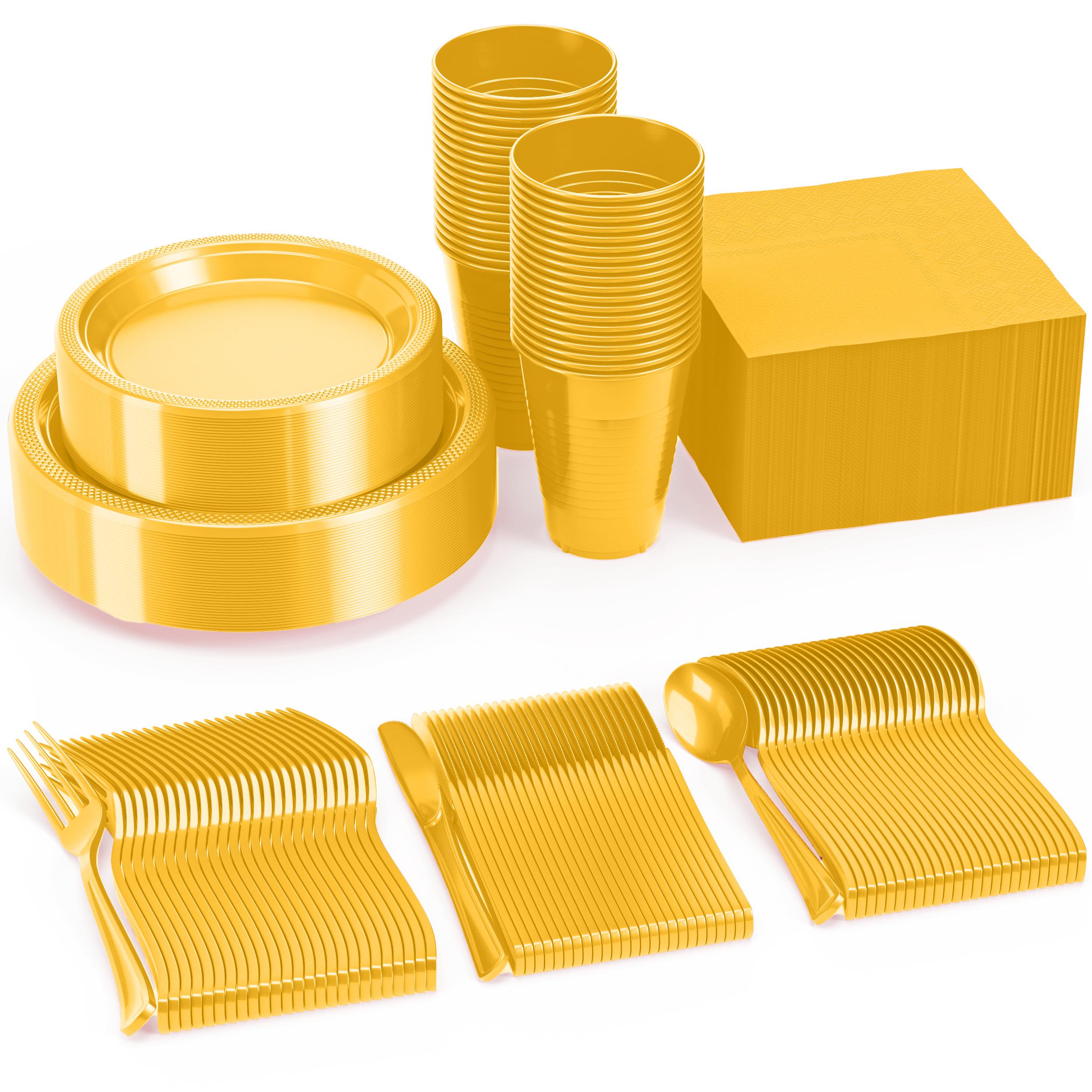 182 Piece Combo Set - Service For 26 - Yellow