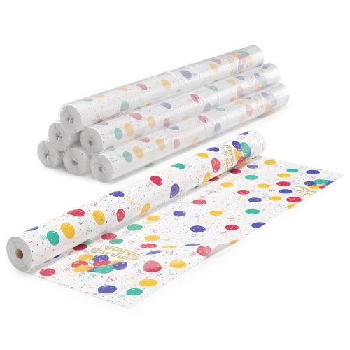 40 In. x 300 Ft. Balloon Print Table Roll