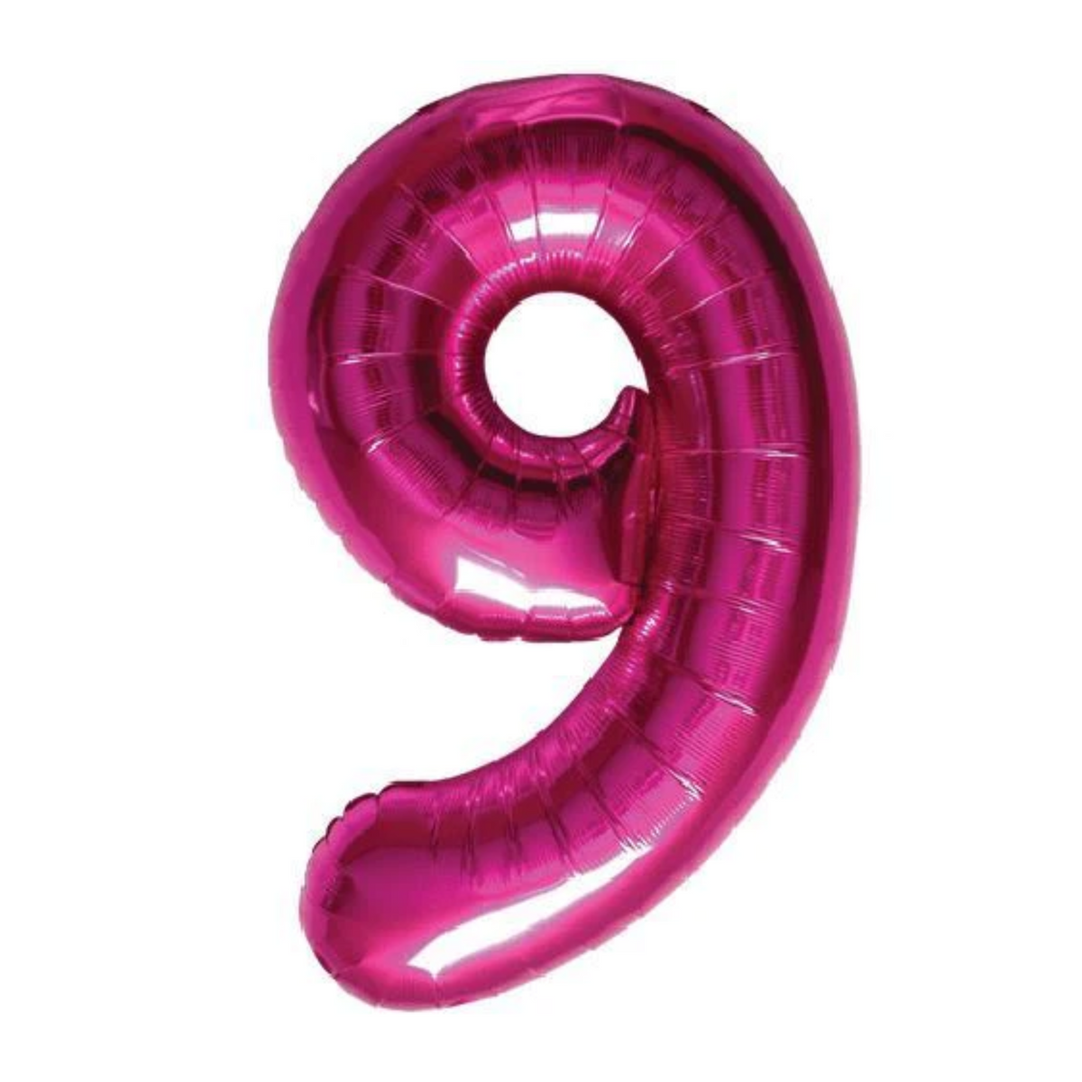 34 In. Mylar Pink Number 9