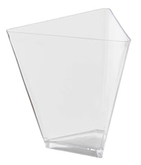 2.3 Oz. Clear Triangle Miniatures | 72 Count