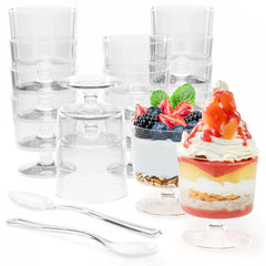 2 Oz. Clear Stemmed Mousse Cup | 60 Count