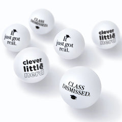 Graduation Celebration Pong Balls Set - Pack of 2