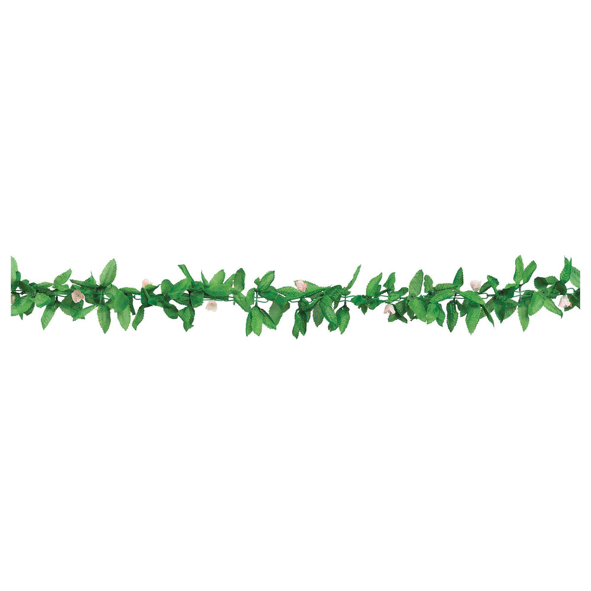 Love & Leaves Floral Garland, Green, 18-foot - Case of 12