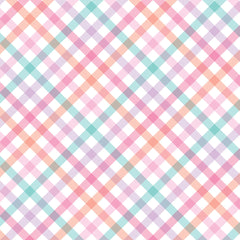 Pastel Plaid Wrapping Paper Roll, 16-ft - Pack of 2