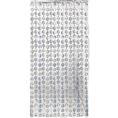 Disco Foil Hanging Doorway Curtain Decoration, Silver, 78-in - Case of 60