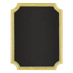 Gold Glitter Chalkboard Easel Stand, 11.5 inch - Pack of 6