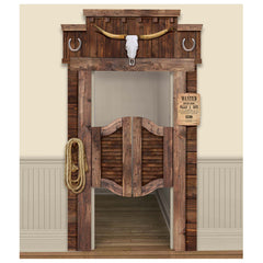 Yeehaw Western Saloon Door Decoration - Case of 3