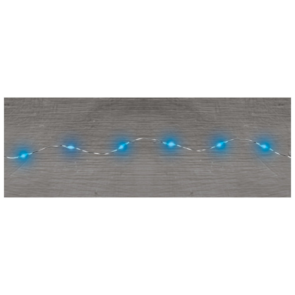 Blue LED Fairy String Lights, 5.5-foot, 18 lights - Case of 45
