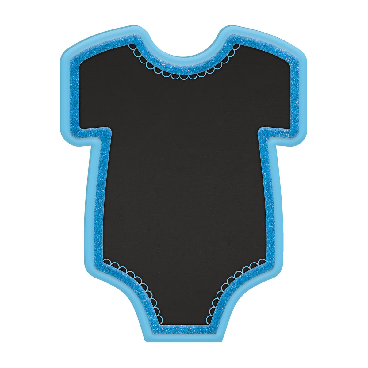 Baby Onesie Chalkboard Easel Sign, Assorted, 9-inch - Pack of 6