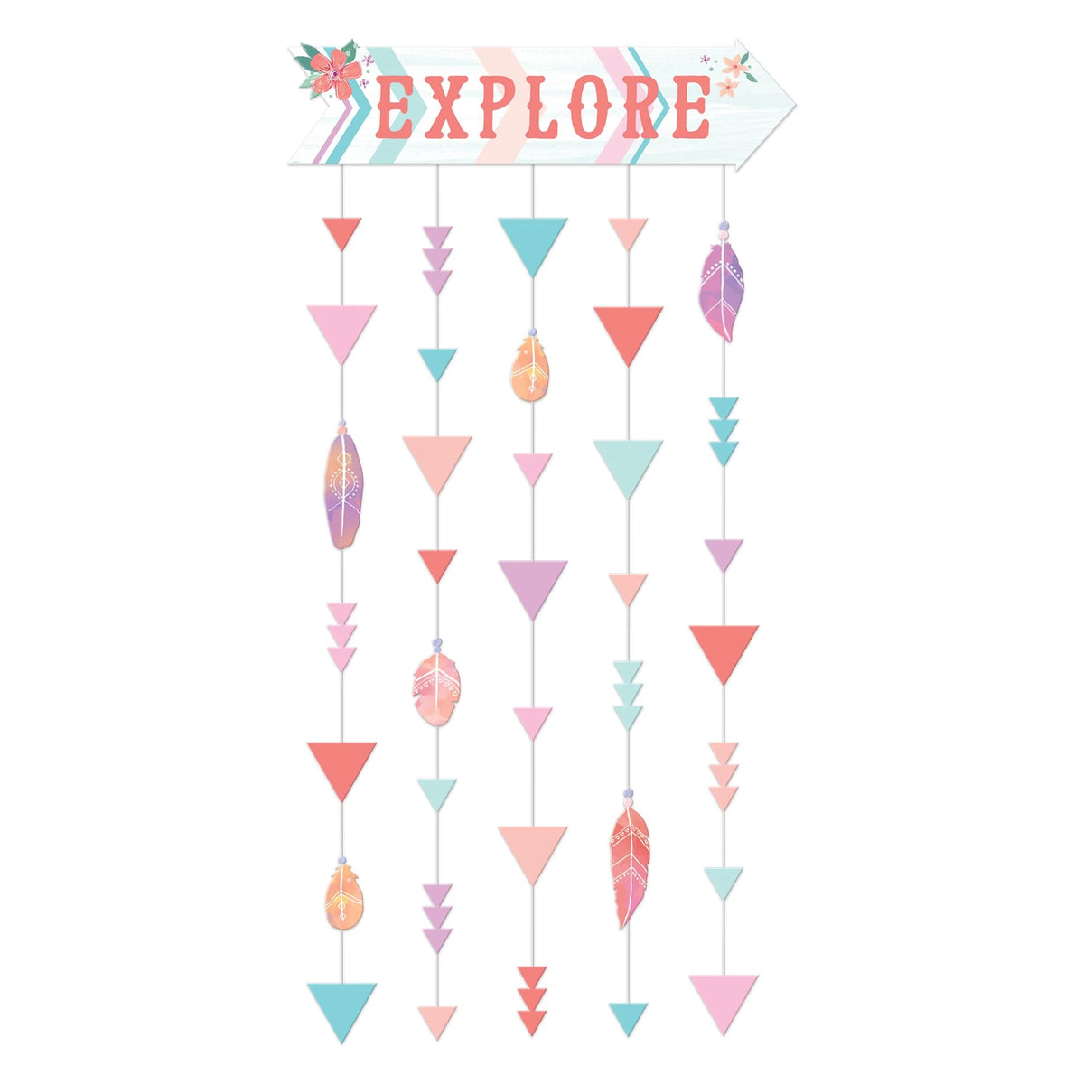 Free Spirit Door Curtain for Baby's First Birthday - Case of 36