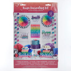 Sparkle Dream Big Decorating Kit, 14.5 inch, 12-pk - Case of 24
