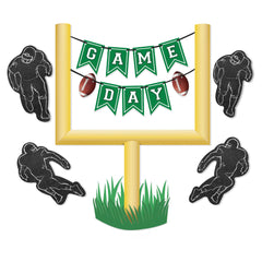 Ultimate Game Day Football Wall Decor Kit - Pack of 6