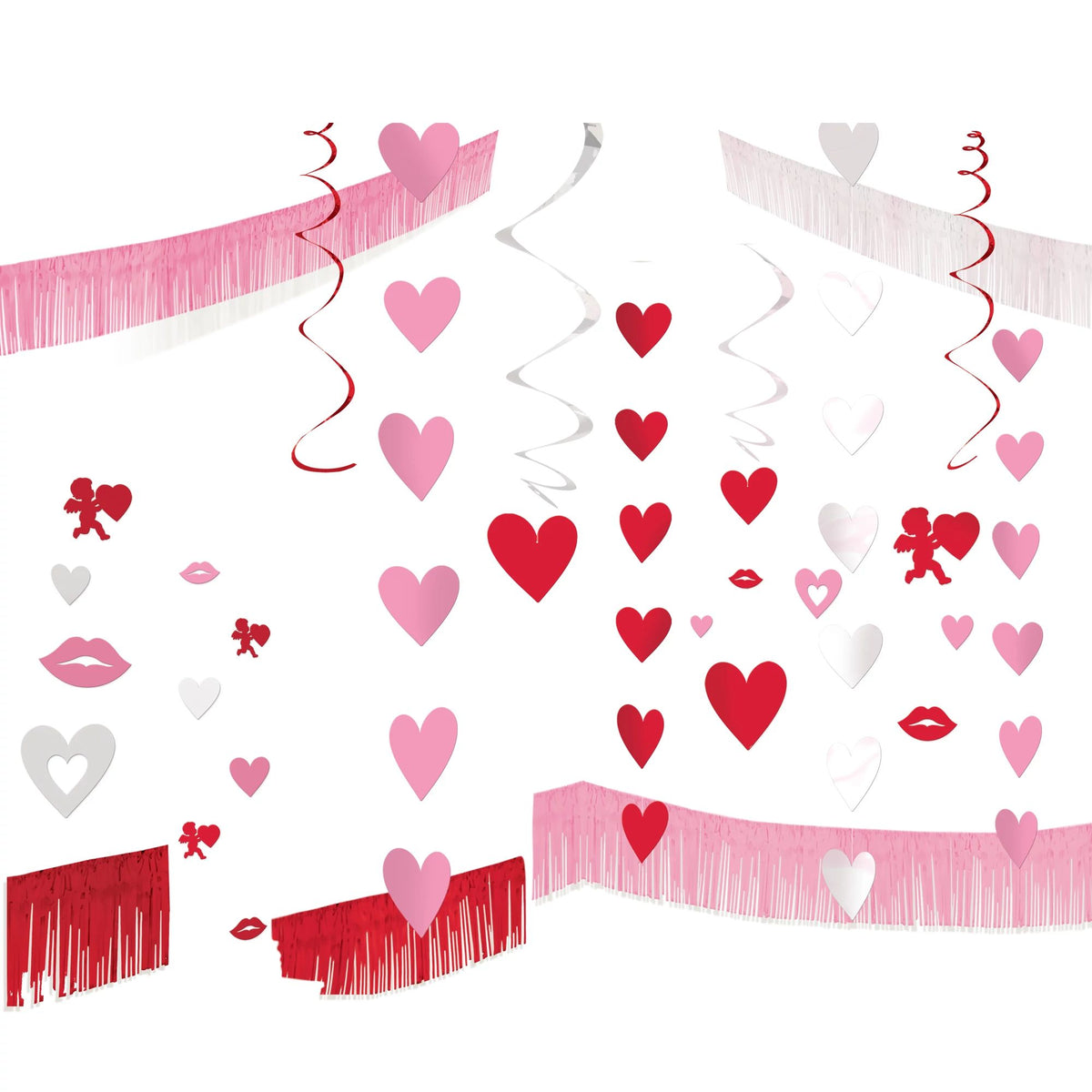 Romantic Valentine's Day Room Decorating Kit - Pack of 3