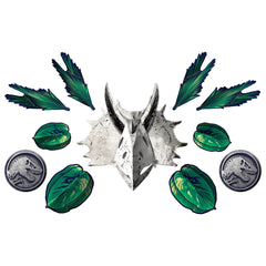 Jurassic World Wall Decorating Kit, Green/White, 13-inch, 11-pk - Case of 12