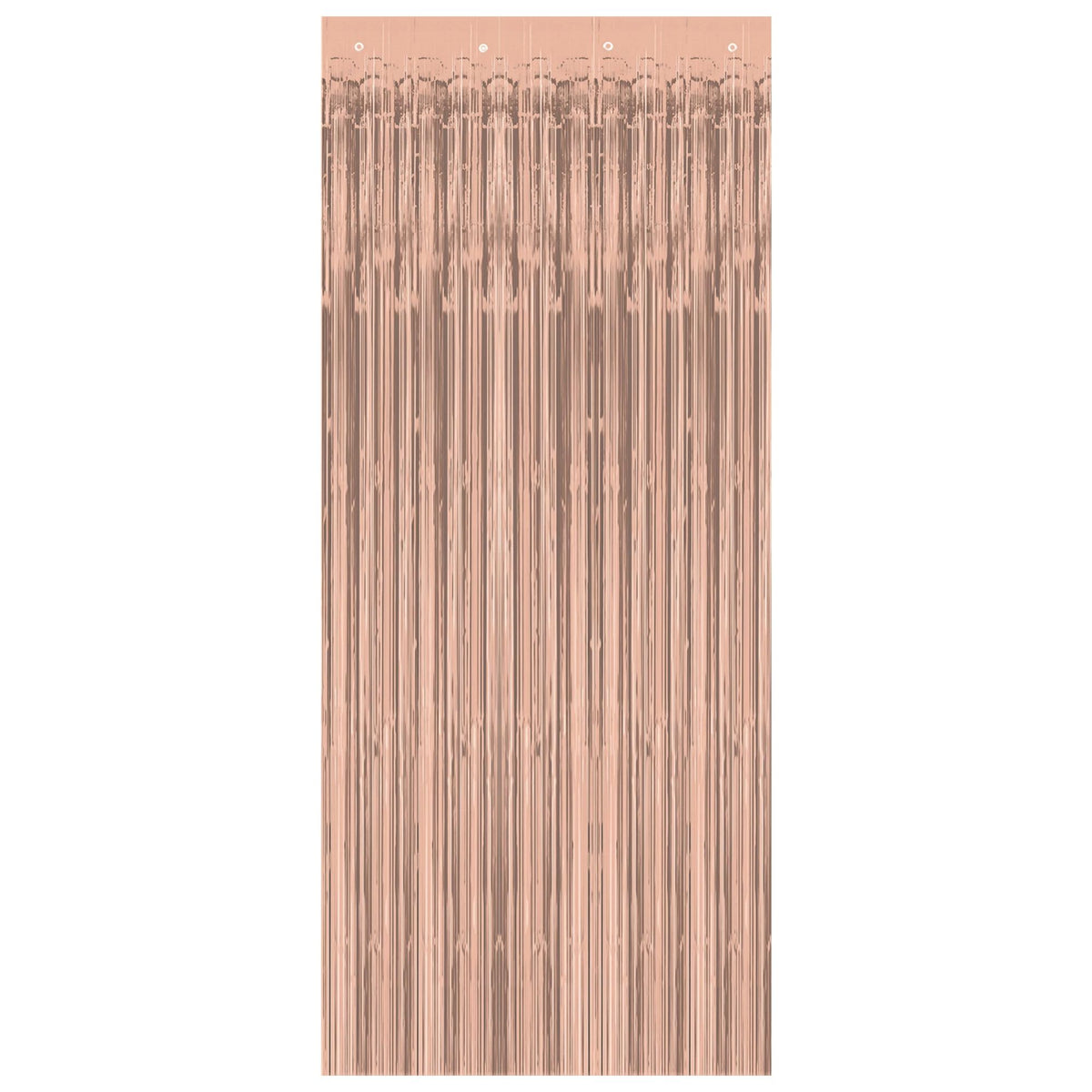 Rose Gold Metallic Door Curtain - Case of 48