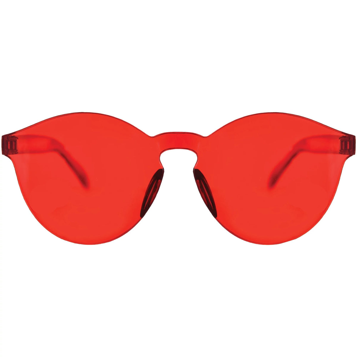 Vibrant Red Team Spirit Glasses - Case of 72