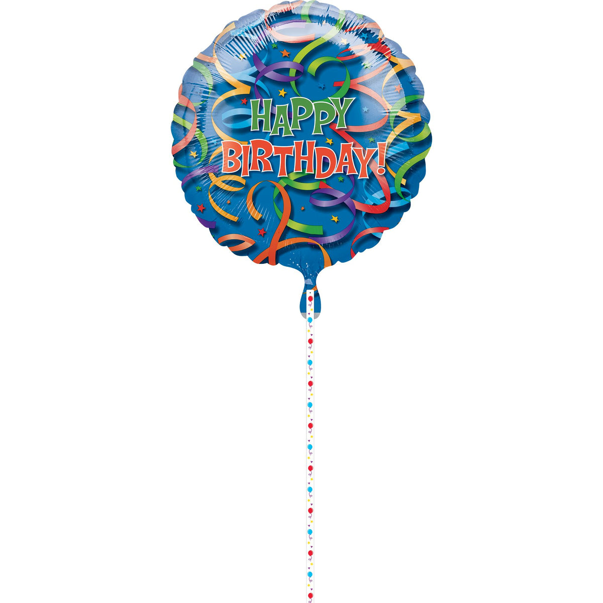 Vibrant Foil Super Shape Happy Birthday Balloon - Pack of 5