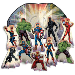 Marvel Avengers Table Decorating Kit, 14-inch, 11-pk - Case of 36