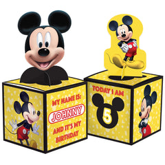 Mickey Mouse Birthday Table Centerpiece Decoration Kit - Case of 30